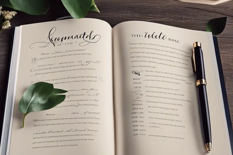 15 Sprüche und Hochzeitszitate für das Gästebuch zur Hochzeit