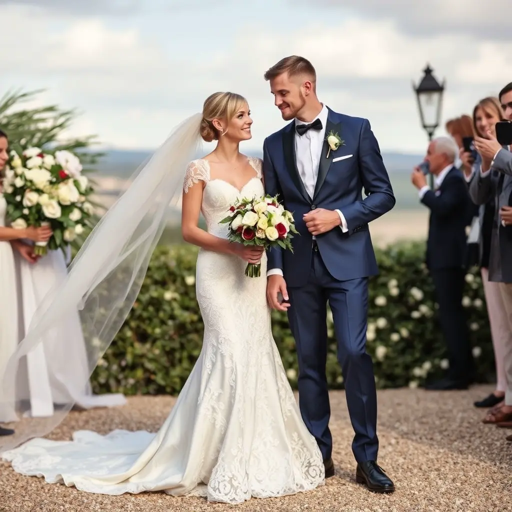 Was trägt die Braut zur goldenen Hochzeit?