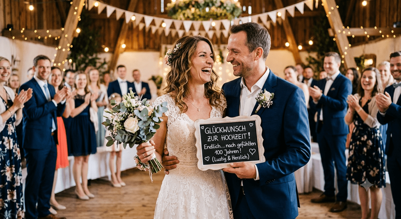 Glueckwuensche zur Hochzeit nach langer Beziehung – lustig und herzlich 3