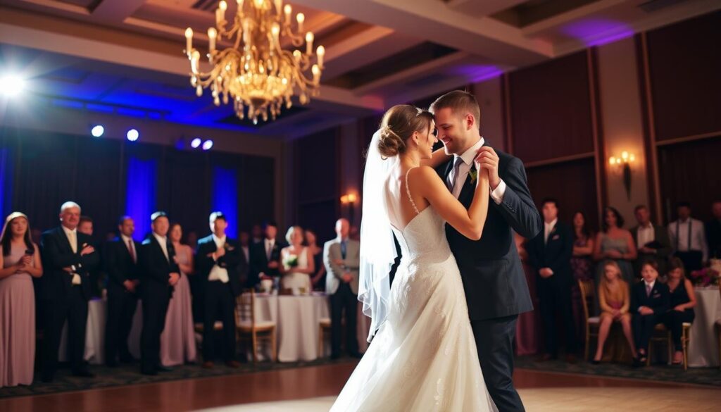 Romantischer Eröffnungstanz bei Hochzeit Romantischer Eröffnungstanz bei Hochzeit