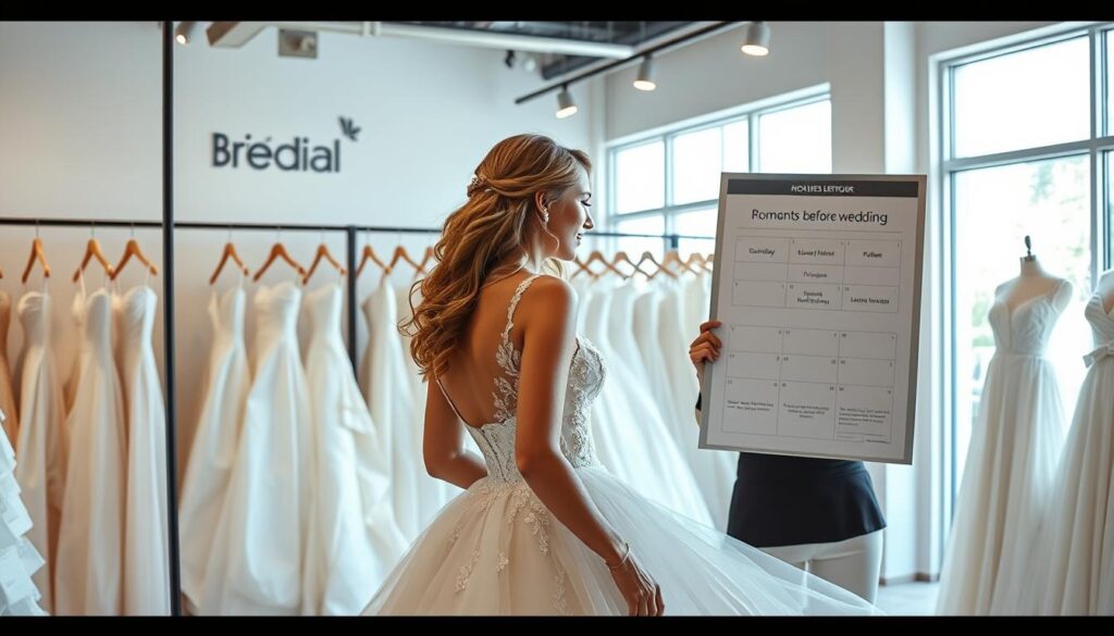 Last-Minute Brautkleidkauf mit Expresslieferung und schnellen Anpassungen