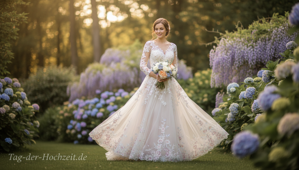 Perfekte Passform Sommerkleid Hochzeit