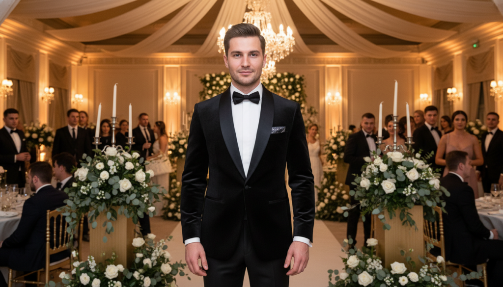 Smoking Stil Passform Stoffauswahl