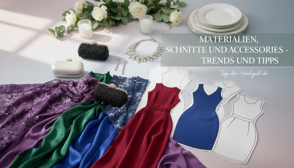 Trendige Materialien und Schnitte für Cocktailkleider
