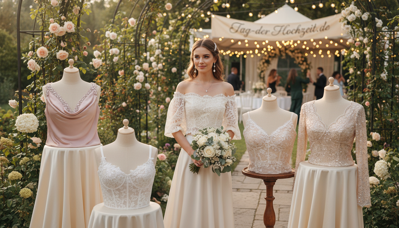 festliche oberteile zur hochzeit