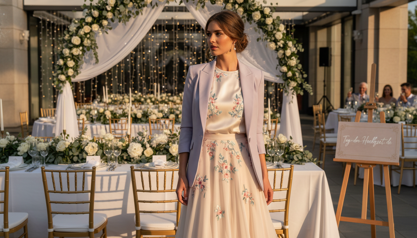 zweiteiler damen elegant hochzeit