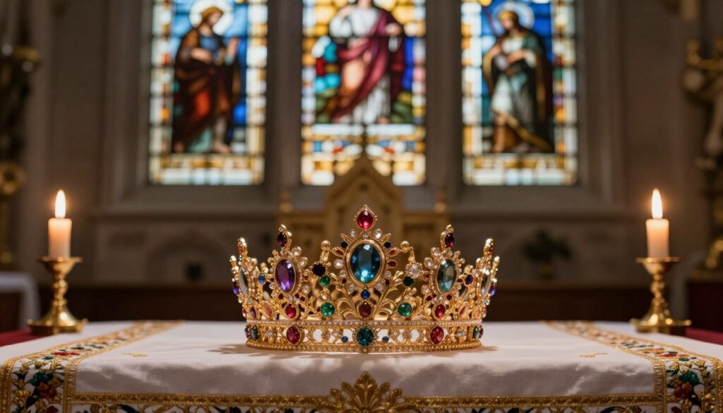 Tiara im kirchlichen Kontext