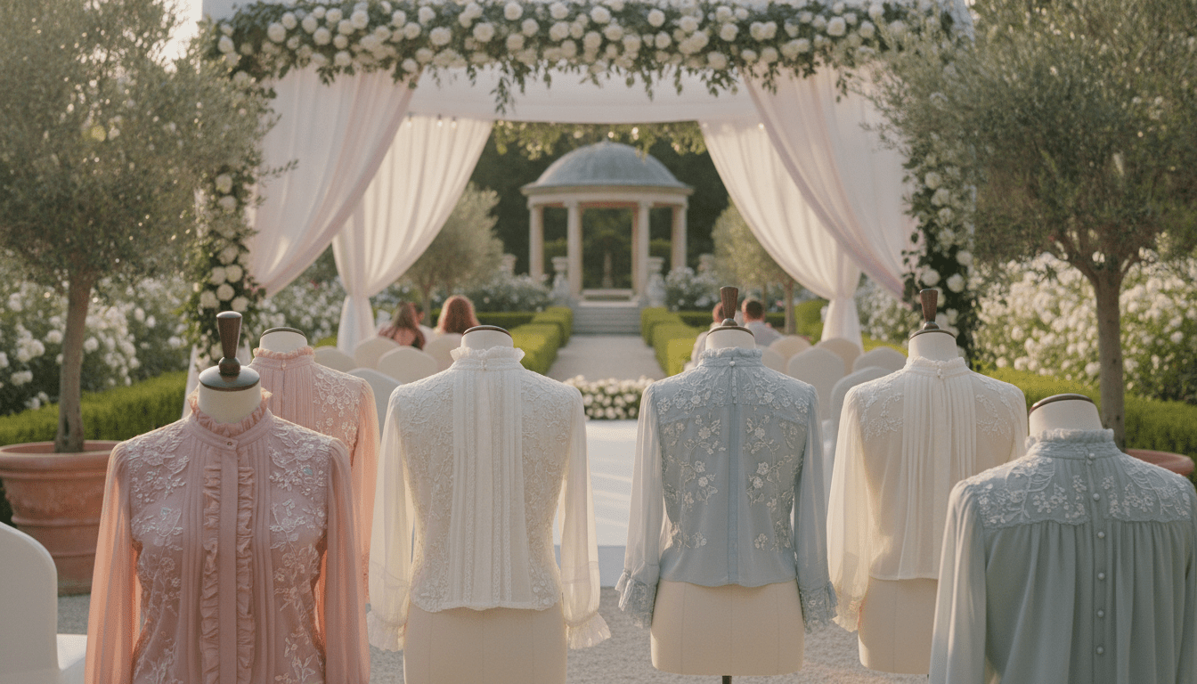 Schicke Blusen zur Hochzeit – Tipps für den perfekten Look 2 schicke blusen zur hochzeit